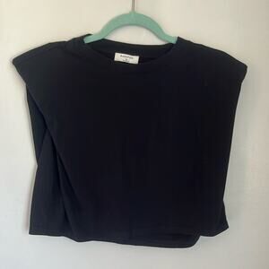 Babaton croped muscle tee top. Size XS